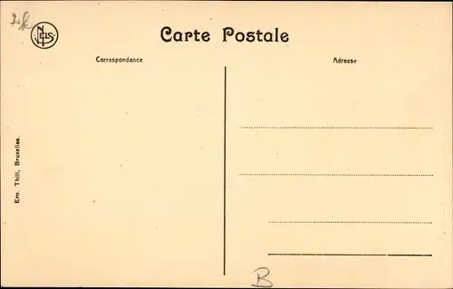 Ak Bruxelles Brüssel, La Bourse, Die Börse, Straßenbahnen