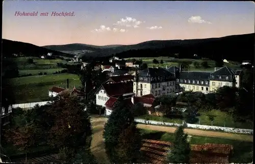 Ak Le Hohwald Elsass Bas Rhin, Gesamtansicht, Hochfeld