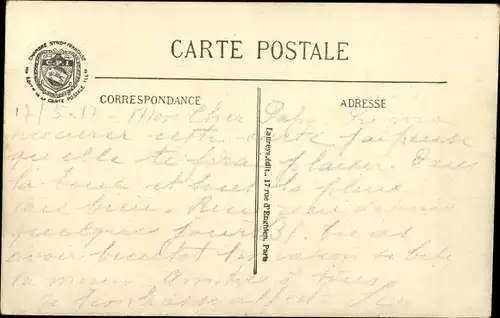 Ak Verdun Meuse, 1916, Kriegszerstörungen 1. WK, Kirche