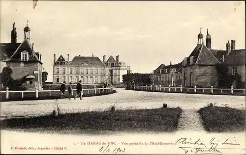 Ak Le Pin au Haras Haras du Pin Orne, Vue generale de l'Etablissement