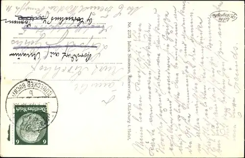 Ak Ostseebad Timmendorfer Strand, An der Landungsbrücke, Segelboot