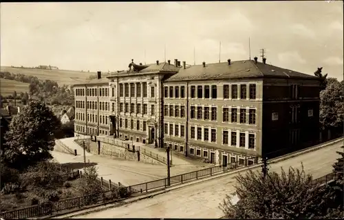 Ak Markneukirchen im Vogtland, Oberschule