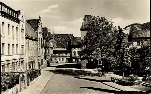 Ak Kahla in Thüringen, Karl-Liebknecht-Platz