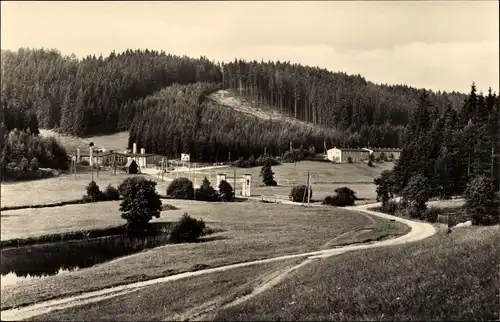 Ak Raila Saalburg Ebersdorf Thüringen, Pionierzeltlager Mitschurin des VEB Carl Zeiss Jena