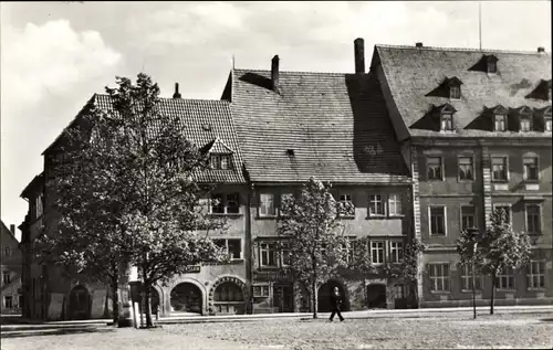 Ak Neustadt an der Orla, Partie am Markt