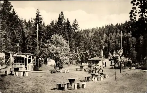 Ak Crispendorf Schleiz im Vogtland Thüringen, Ferienlager der IG Wismut Karl-Marx-Stadt