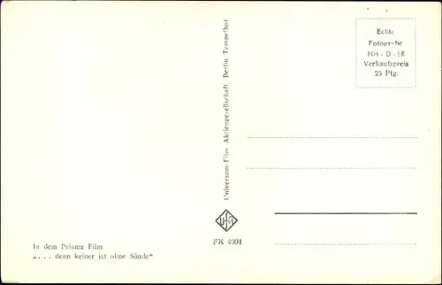 Ak Schauspieler Claus Holm, Portrait, Autogramm