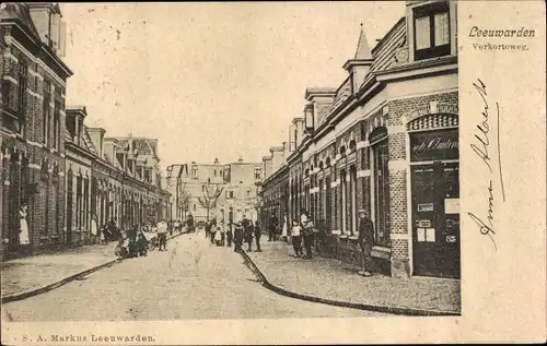 Ak Leeuwarden Friesland Niederlande, Verkorteweg
