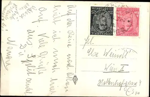 Ak Split Kroatien, Panorama s mora