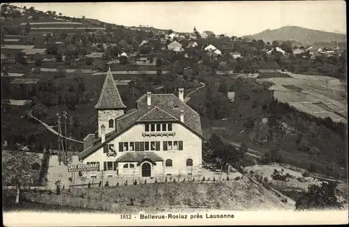 Ak Lausanne Kanton Waadt, Restaurant de Rosiaz Bellevue