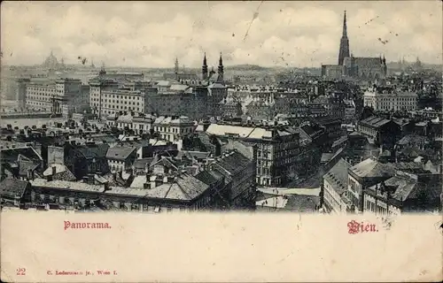 Ak Wien 1 Innere Stadt, Panorama