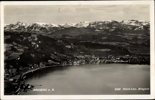 Ak Bregenz am Bodensee Vorarlberg, Panorama