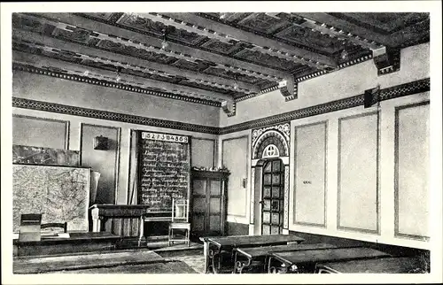 Ak Berndorf an den Triesting Niederösterreich, Lehrzimmer im byzantinischen Stil, Volksschulen