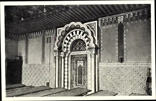 Ak Berndorf an den Triesting Niederösterreich, Lehrzimmer im maurischen Stil, Volksschulen