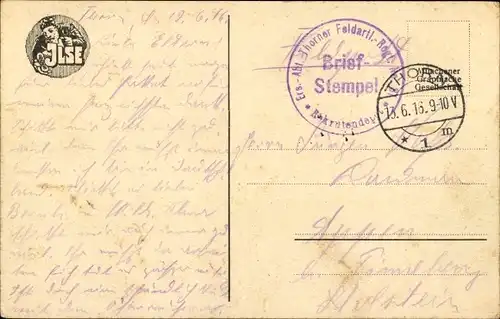 Ak Generalfeldmarschall August von Mackensen, Portrait, Husarenuniform, Ilse Briketts