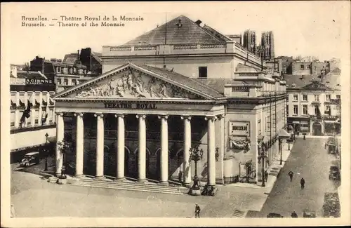Ak Brüssel Belgien, Théâtre Royal de la Monnaie