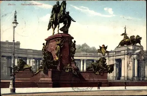 Ak Berlin Mitte, Nationaldenkmal