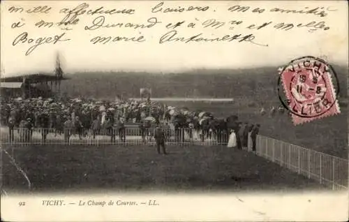 Ak Vichy Allier, Le Champ de Courses, Zuschauer