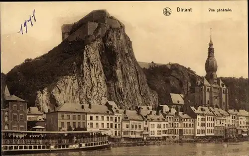 Ak Dinant Wallonien Namur, Vue générale