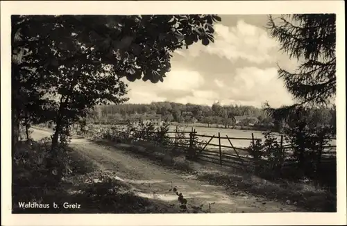 Ak Greiz im Vogtland, Waldhaus