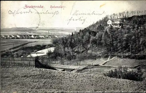Ak Zeulenroda in Thüringen, Rabensleite, Panorama