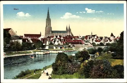 Ak Ulm an der Donau, Marx, Ulmer Münster