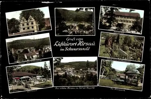 Ak Hirsau Calw im Schwarzwald, Kurhotel, Kloster, Kurpark, Ortsansicht, Kursaal