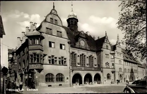 Ak Freiburg im Breisgau, Rathaus