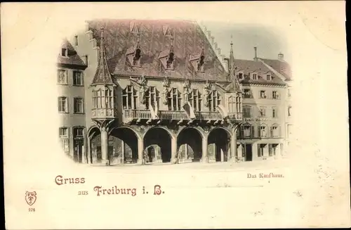 Ak Freiburg im Breisgau, Das Kaufhaus, Außenansicht