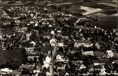 Ak Heiligenhaus in Nordrhein Westfalen, Luftaufnahme, Ortsansicht