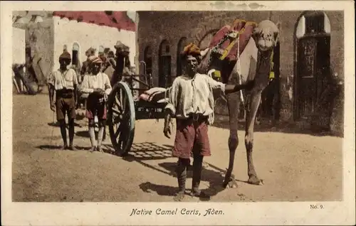 Ak Aden Jemen, Native Camel Carts