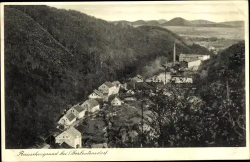 Ak Šumná Rauschengrund Litvínov Oberleutensdorf Region Aussig, Gesamtansicht