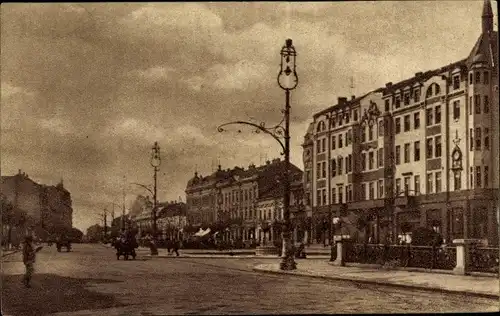 Ak Beograd Belgrad Serbien, La place Terazije