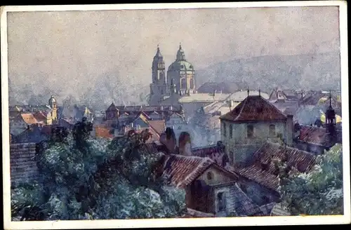 Künstler Ak Setelik, Jaroslav, Praha Prag Tschechien, Hradčany Hradschin