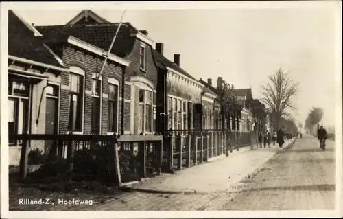 Ak Rilland Reimerswaal Zeeland Niederlande, Hoofdweg