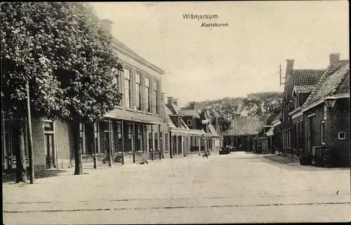 Ak Witmarsum Friesland Niederlande, Kaatsburen