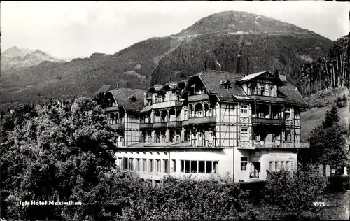 Ak Igls Innsbruck in Tirol, Hotel Maiximilian