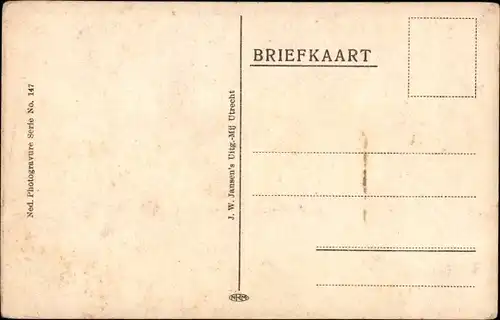 Ak Utrecht Niederlande, Schlossbrücke