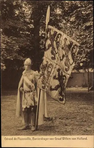 Ak Utrecht Niederlande, Lustrumfeesten 1911, Gerard de Florenville