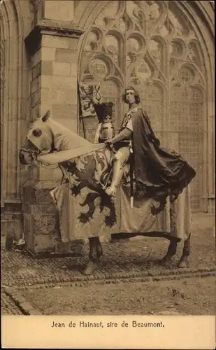 Ak Utrecht Niederlande, Lustrumfeesten 1911, Jean de Hainaut, sire de Beaumont