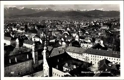 Ak Klagenfurt am Wörthersee Kärnten, Gesamtansicht