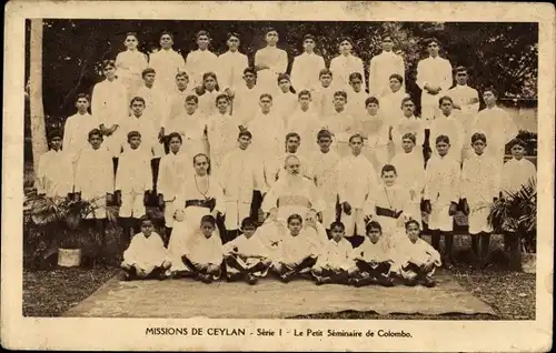 Ak Colombo Ceylon Sri Lanka, Le Petit Seminaire