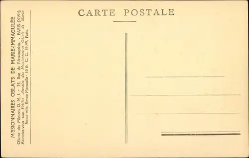 Ak Ceylon Sri Lanka, Le Missionnaire et sa chorale