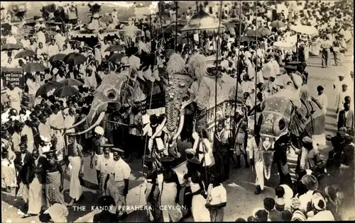 Ak Kandy Sri Lanka Ceylon, The Kandy Perahera