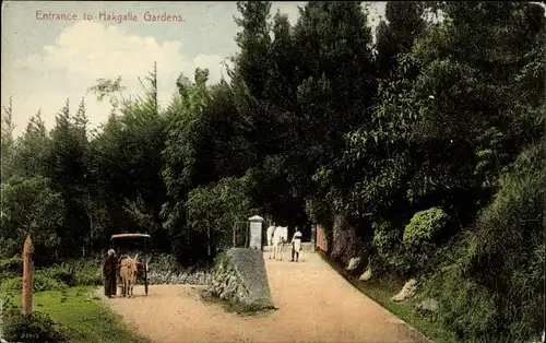 Ak Hakgala Sri Lanka, Entrance to Hakgala Botanical Gardens
