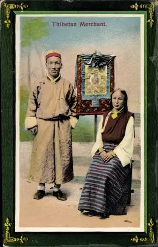 Ak Thibetan Merchant, Tibetanischer Händler