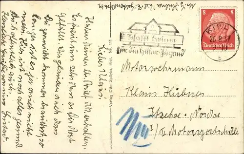 Ak Kiel Schleswig Holstein, Panorama