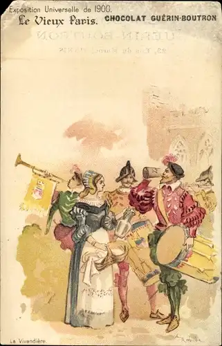 Künstler Litho Robida, A., Exposition Universelle de 1900, La Vivandiere