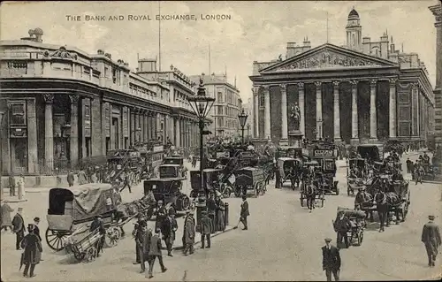 Ak London, The Bank and Royal Exchange