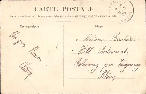 Ak Marine Militaire Francaise, Canot Major, Seeleute im Segelboot
